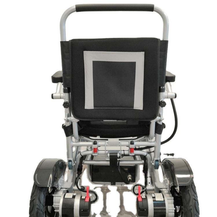 High back rollator electric walker wheelchair