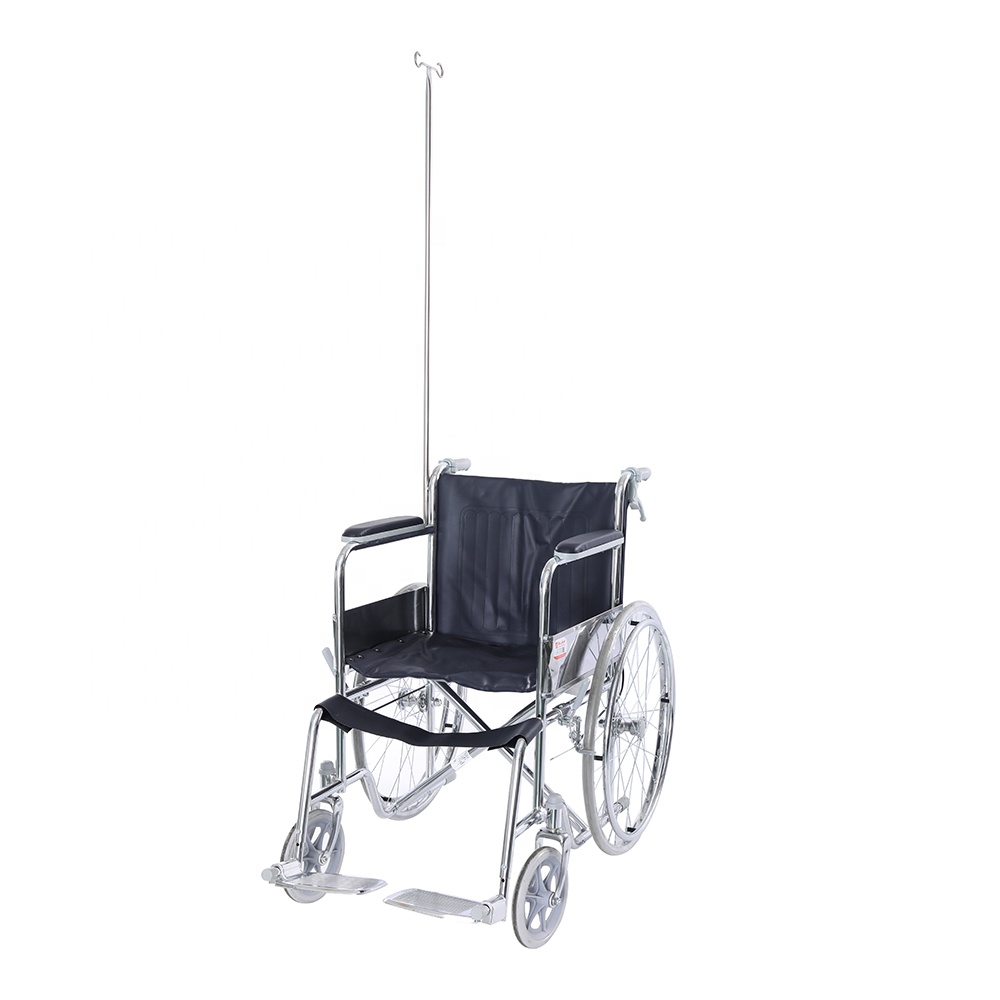 Medical foldable manual transport patients wheelchair