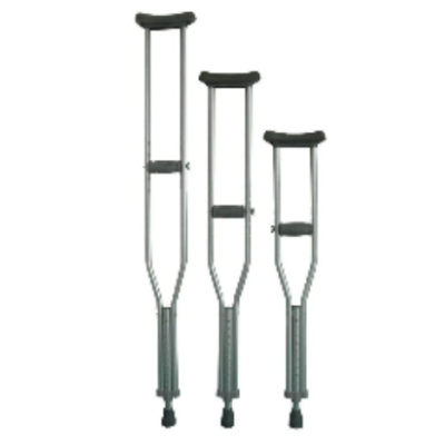 Adjustable foldable underarm axillary crutches (1)
