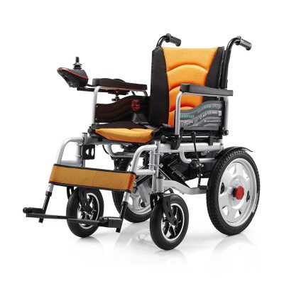 Competitive price lightweight portable electric wheelchair (4)