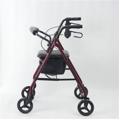 Rollator walker foldable with seat for adult (4)